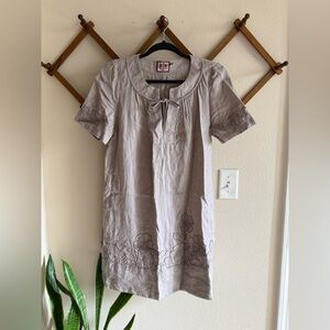 linen shift dress | juicy couture